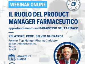 Webinar il Ruolo del Product Manager Farmaceutico